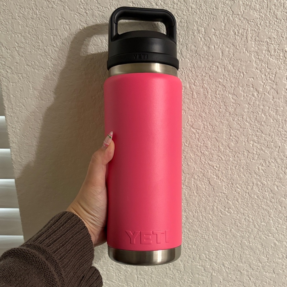 YETI Hot Pink Stainless Steel Bottle